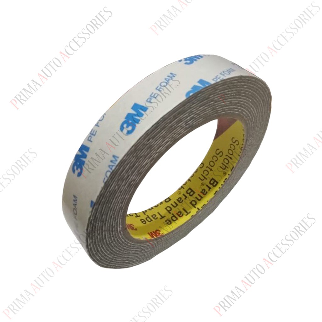 Perekat / Double Tape 3M Pe Foam / Solasi Busa BB 20mm x 4meter