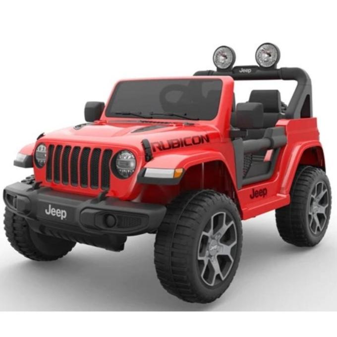 Mobil Aki Jeep Rubicon Lisensi Bodi Cat Jwr555 Xbwzaj98G8