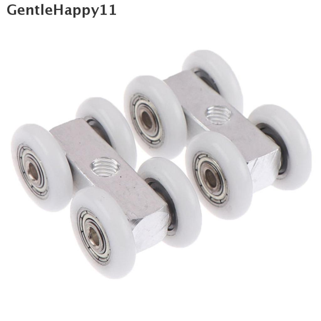 Gentlehappy Roda Pintu Geser 21MM Untuk Kamar Mandi / Lemari Pakaian