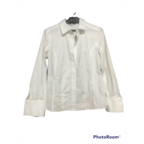 blouse shirt v neck atasan kemeja blus branded wanita