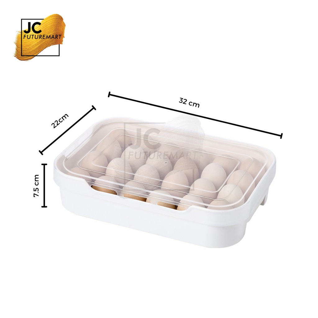 KOTAK TELUR | EGG BOX | TEMPAT PENYIMPANAN BOX TELOR ISI 24