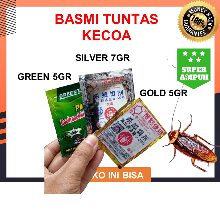 PEMBASMI KECOA SERBUK RACUN KECOA SUPER AMPUH MEMBASMI HINGGA KOLONI