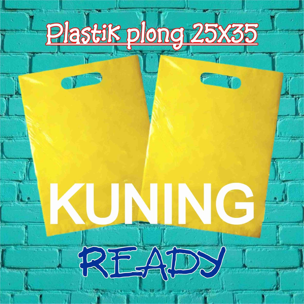 

PLASTIK PACKING UK 25 X 35 READY KUNING