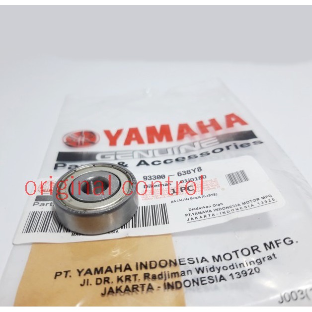 Bearing Laher Lahar Bak Cvt 638 Yamaha Mio Nouvo Fino 93300-638Y8 Yamaha Genuine PartT