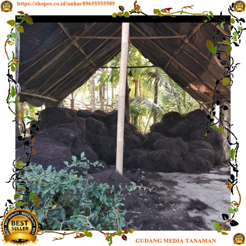 MEDIA IJUK AREN SERABUT COCOFIBER MEDIA TANAM KILOAN JKT aB MEDIA