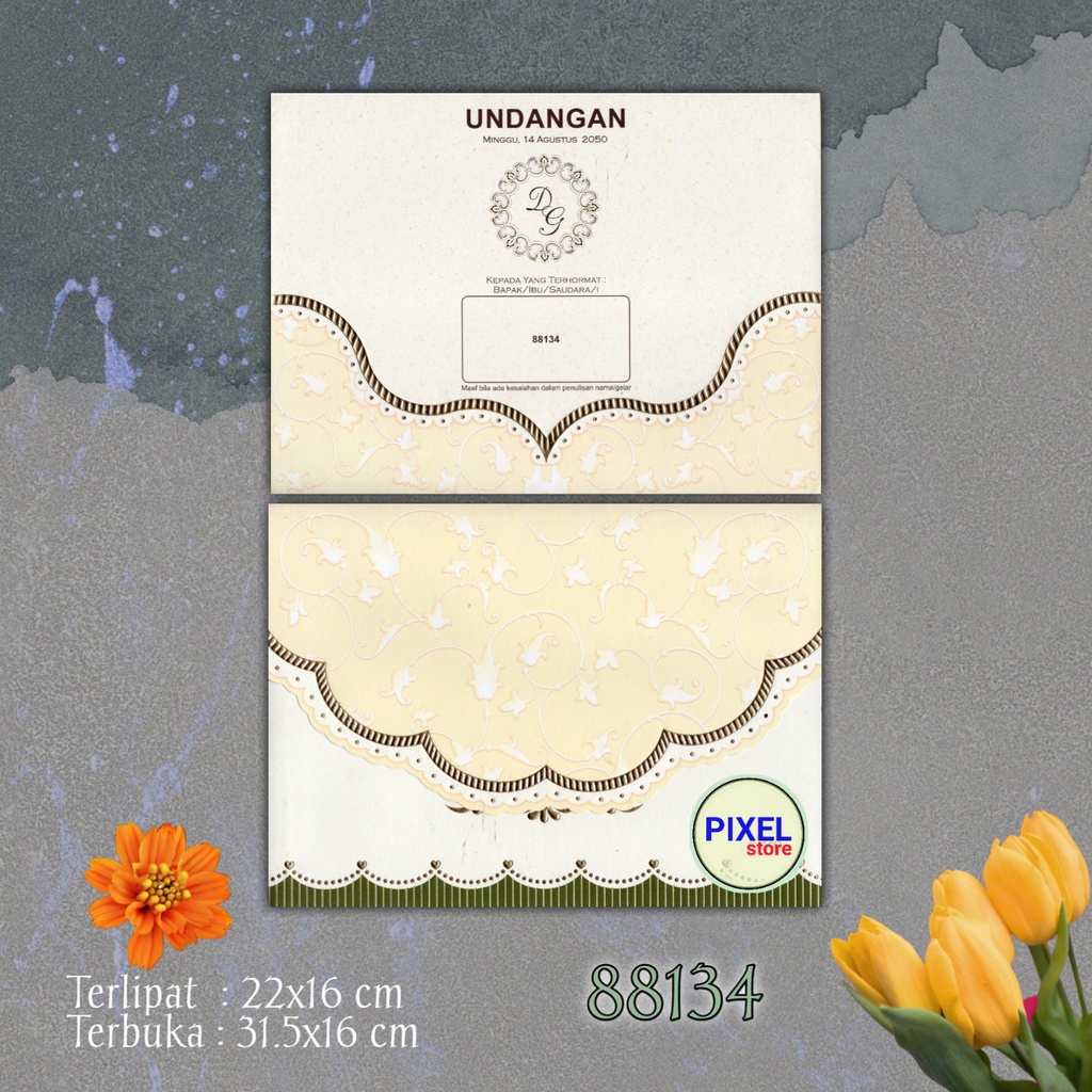 Undangan Pernikahan ERBA 88134