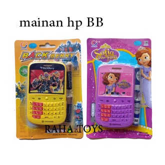 Mainan HP BB HP Berbie HP Avangers