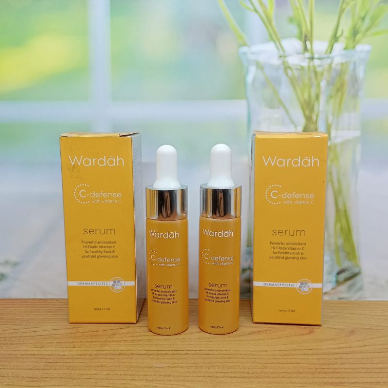 WARDAH Serum C-Defence With Vitamin C//untuk wajah glowing