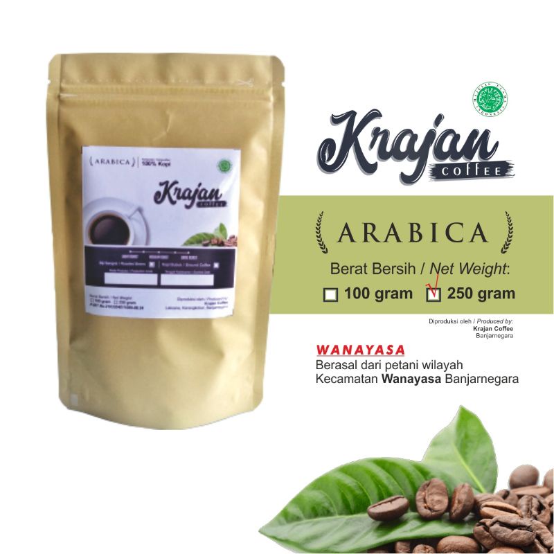

Arabika Wanayasa - Arabika Banjarnegara - Kopi Banjarnegara - Krajan Coffee