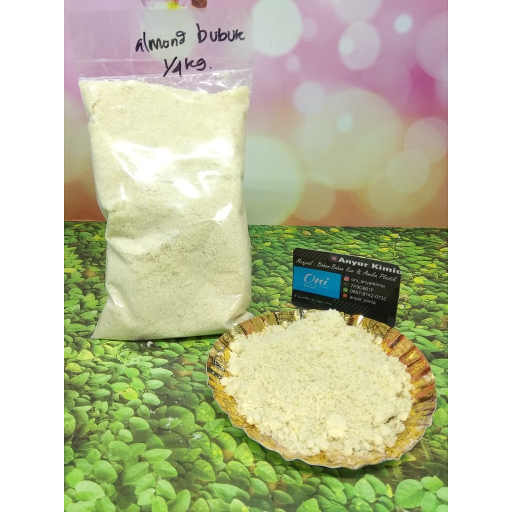 Kacang Almond Bubuk repack kemasan 250 gram Shopee Indonesia