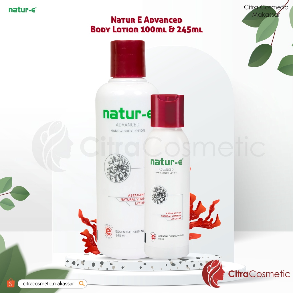 Natur-E Hand &amp; Body Lotion Advanced 100 Ml | 245 Ml