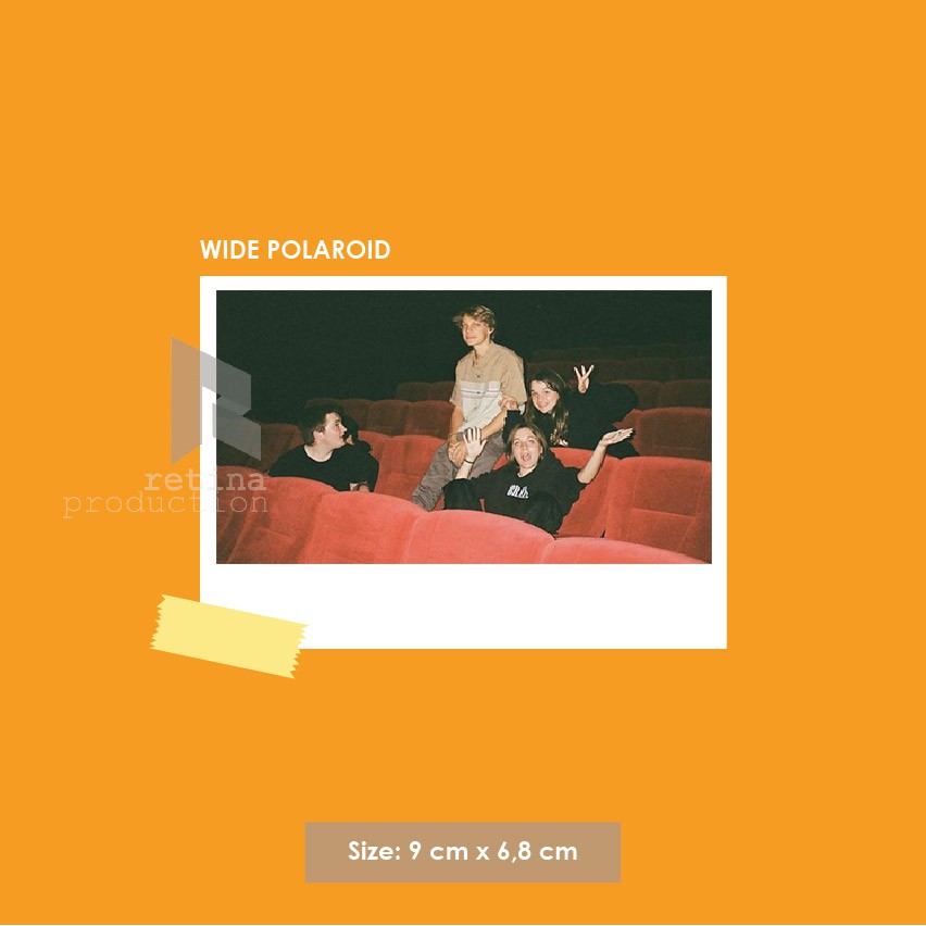 

Cetak Wide Polaroid TANPA Laminasi