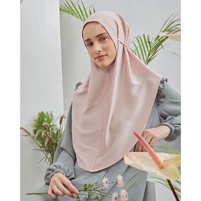 Jingga Scarves Bergo Free Pouch