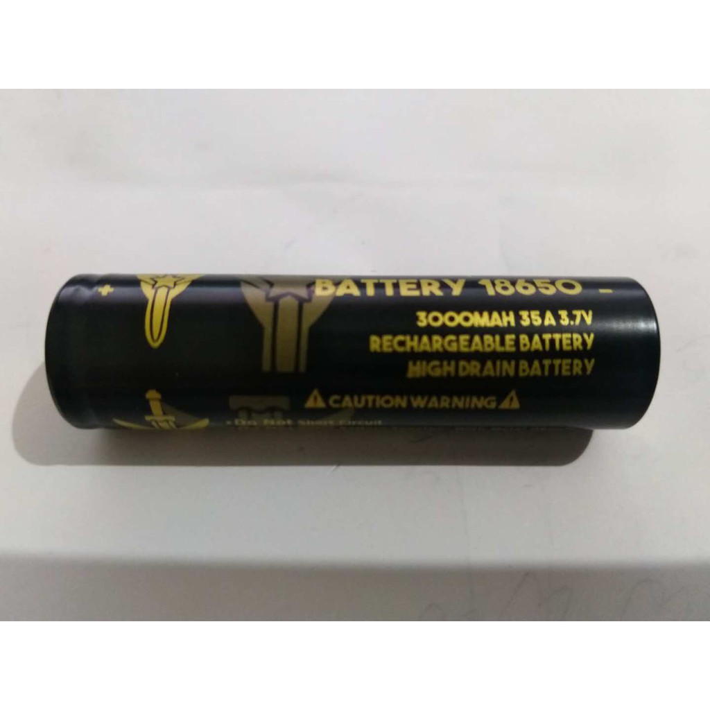 Baterai 18650 MK-II Battery 3000Mah 35A Clone