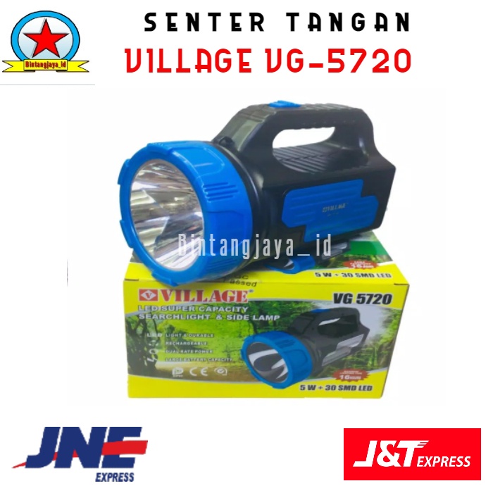 Senter Tangan Led 5W Merek Village Type VG-5720