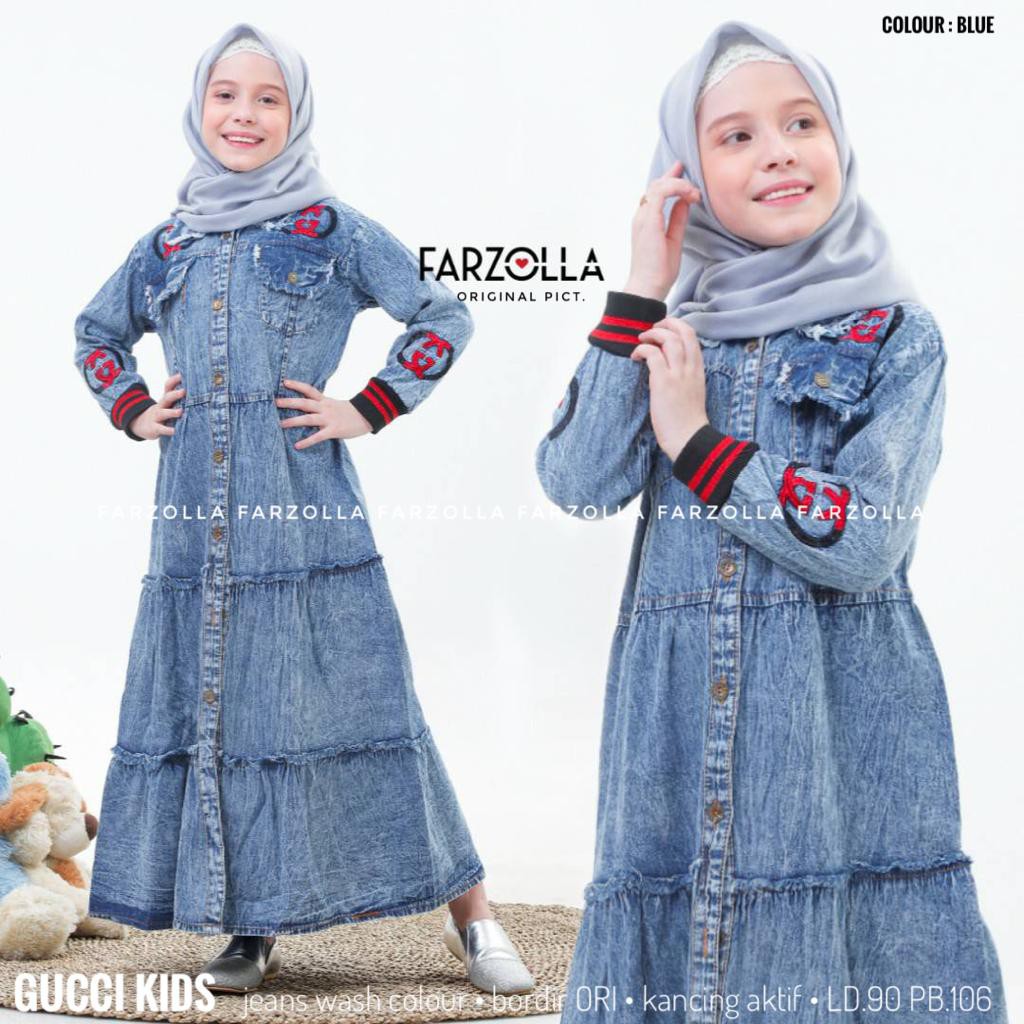 GUCCI KIDS, BLOUSE ANAK BORDIR ORIGINAL by FARZOLLA