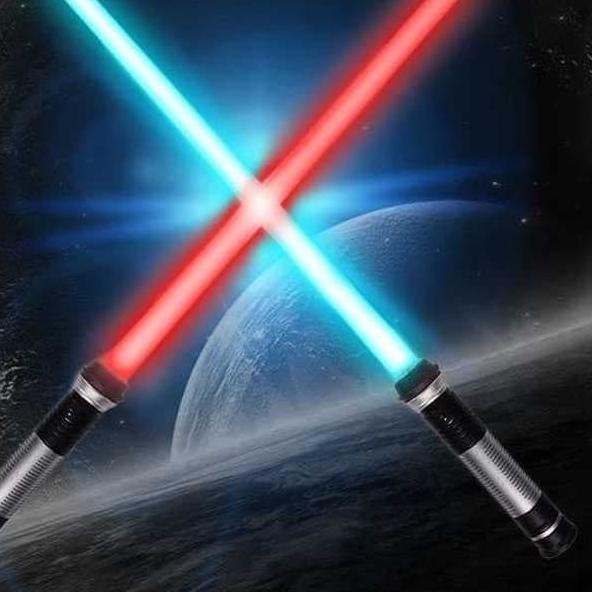 Pedang Mainan Star Wars Double Bladed Lightsaber StarWars