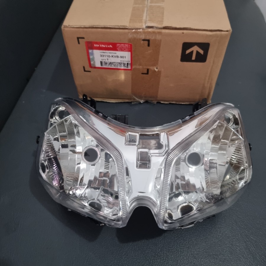 Reflektor Lampu depan Vario 110 Karbu Lama Old Honda Komplit Assy KVB