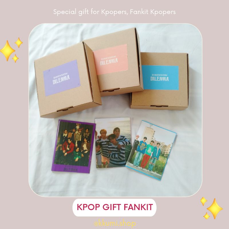 Gift Box Fankit Kpop, dengan Photobook (Hampers Kpop) - Special Enhypen DILEMMA