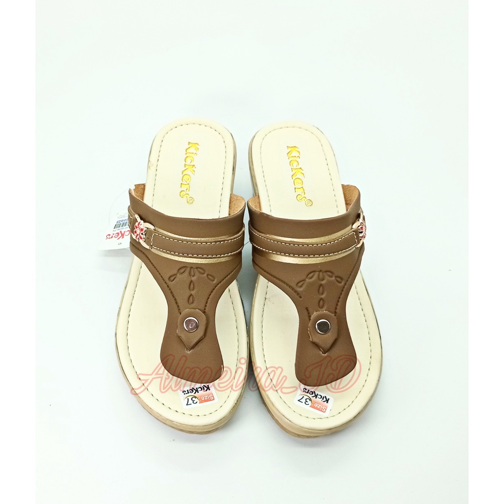 Sandal Weges Cewek Jelly Kickeres Kekinian | Sandal Wanita Terbaru | Sandal Import