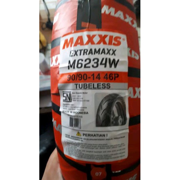 ban tubeless maxxis extramaxx 90 90 ring 14