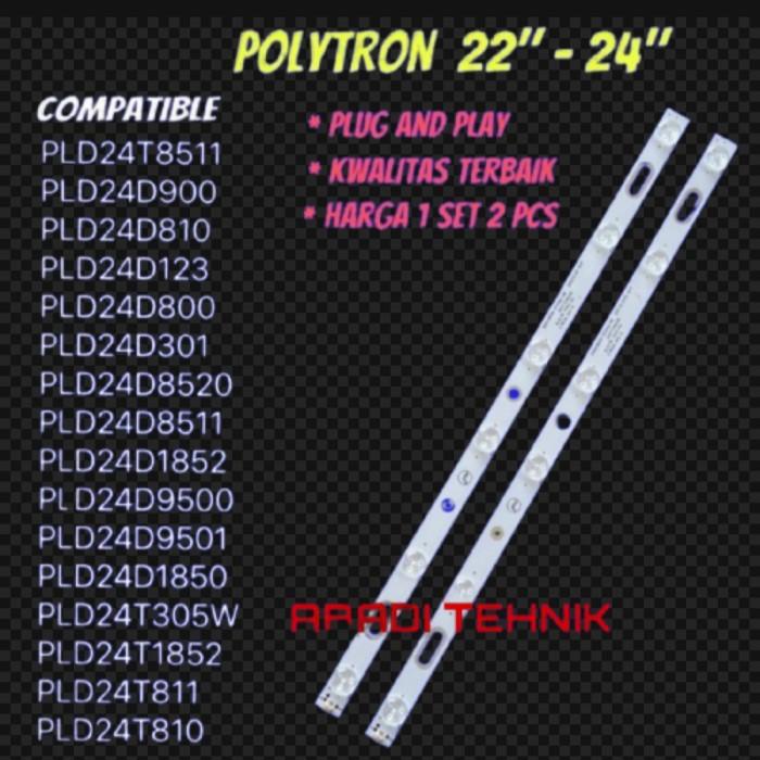 BACKLIGHT POLYTRON PLD24D9501 PLD 24D1850 PLD 24 PLD 24D900 PLD24D123