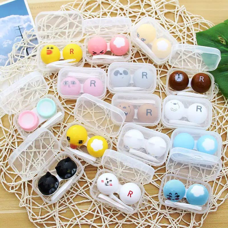 Tempat Softlens Mini Karakter Lucu Travelling