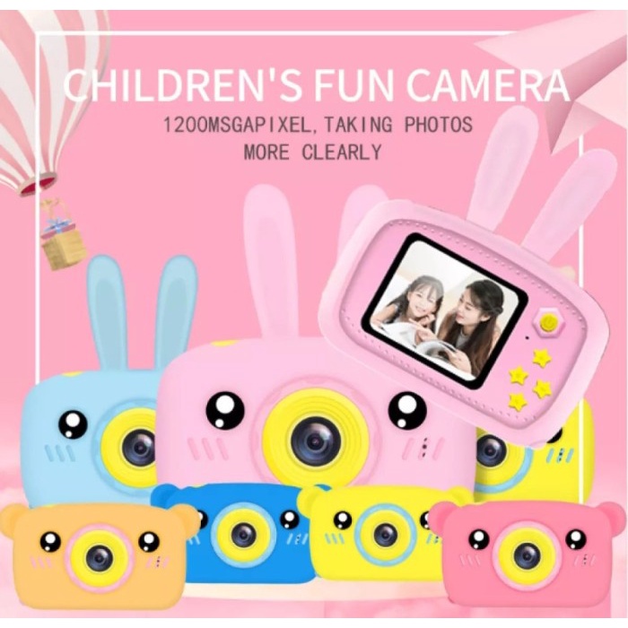 FMFIT kids camera kamera mini anak x9 12mp games pocker