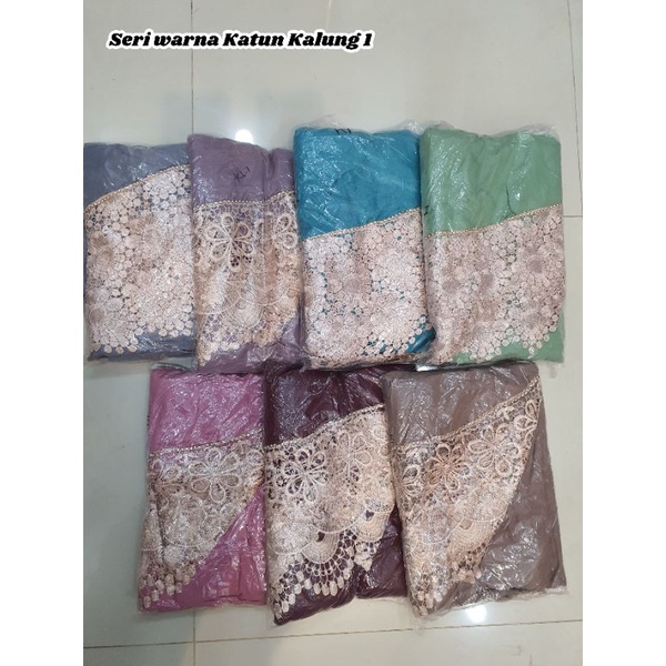 [GMM] Mukena Katun Renda Kalung 1