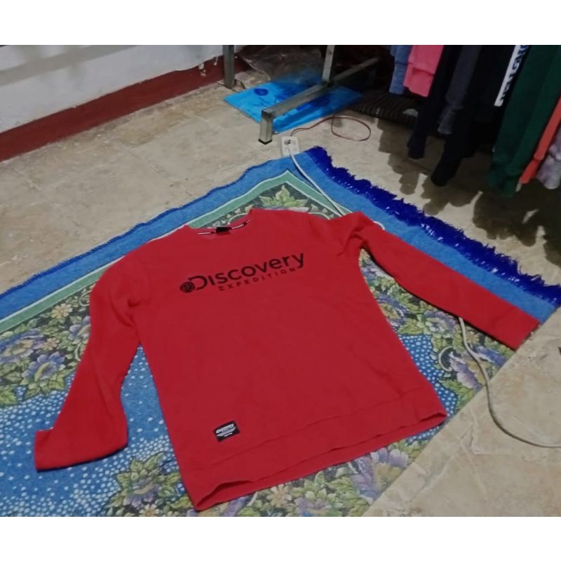 crewneck discovery/second/crewneck cowok/crewneck cewek/discover