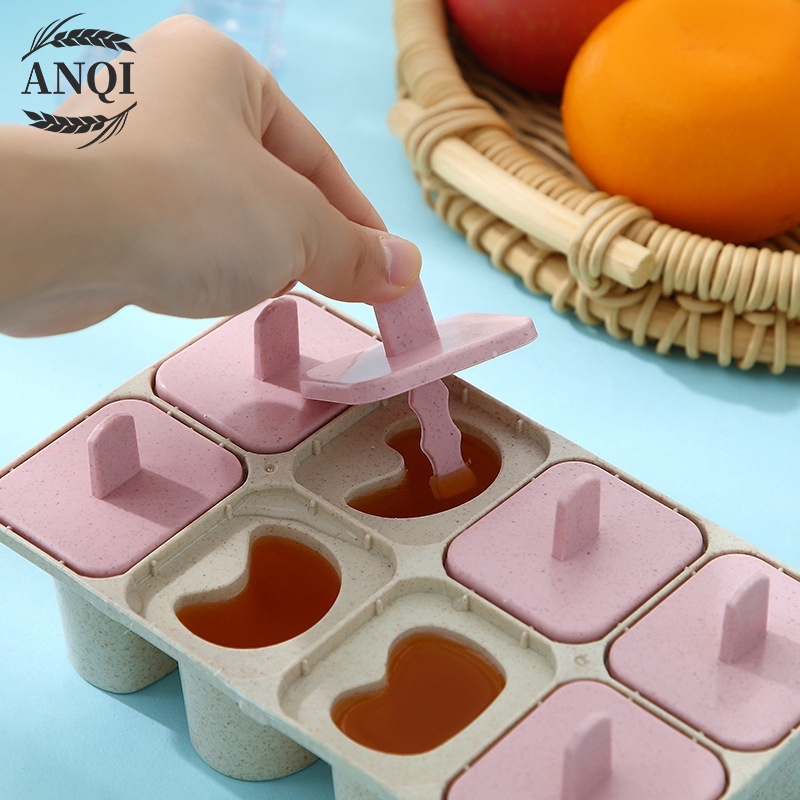 ANQI 1888 Cetakan Es Krim Stik Kotak Mini / Cetakan Ice Cream Stick Jelly VS-98