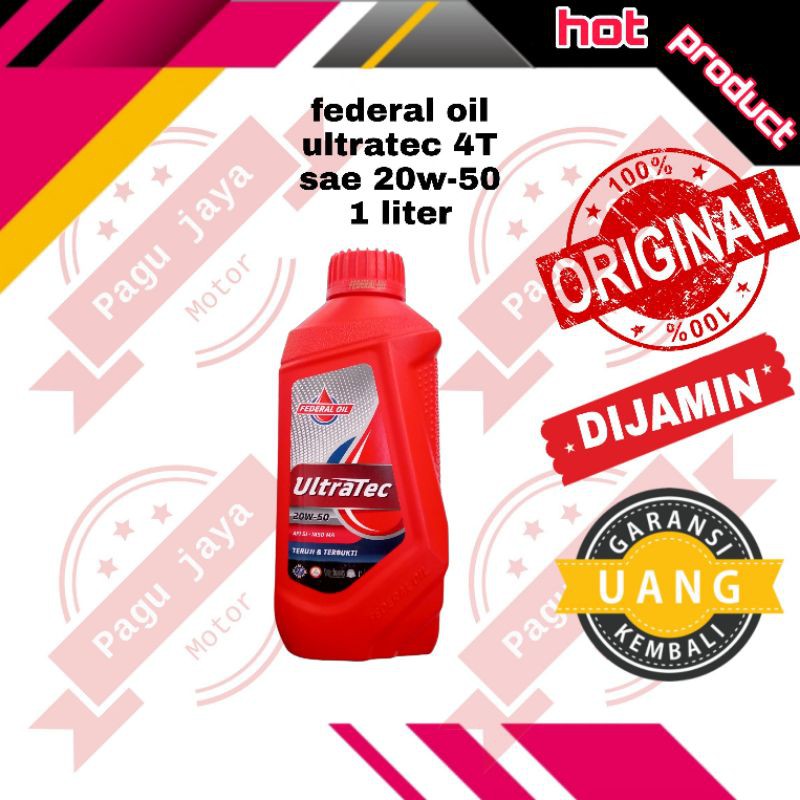 supreme ultratec federal oil 1 liter sae 20w50 ORIGINAL