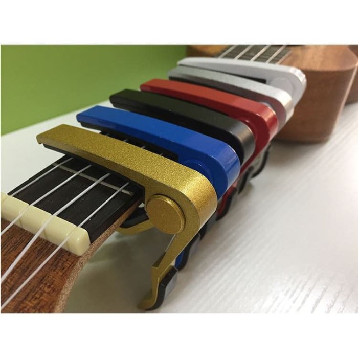 Capo Gitar penjepit guitar clasic dan akustik clip ukulele Asesoris