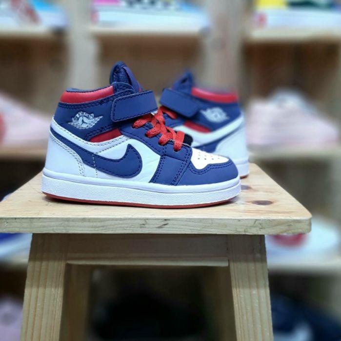 New Product LR068 SEPATU ANAK NIKE AIR JORDAN 1 HIGH SNEAKERA JORDAN KIDS CEWEK & COWOK KIDS TERLA