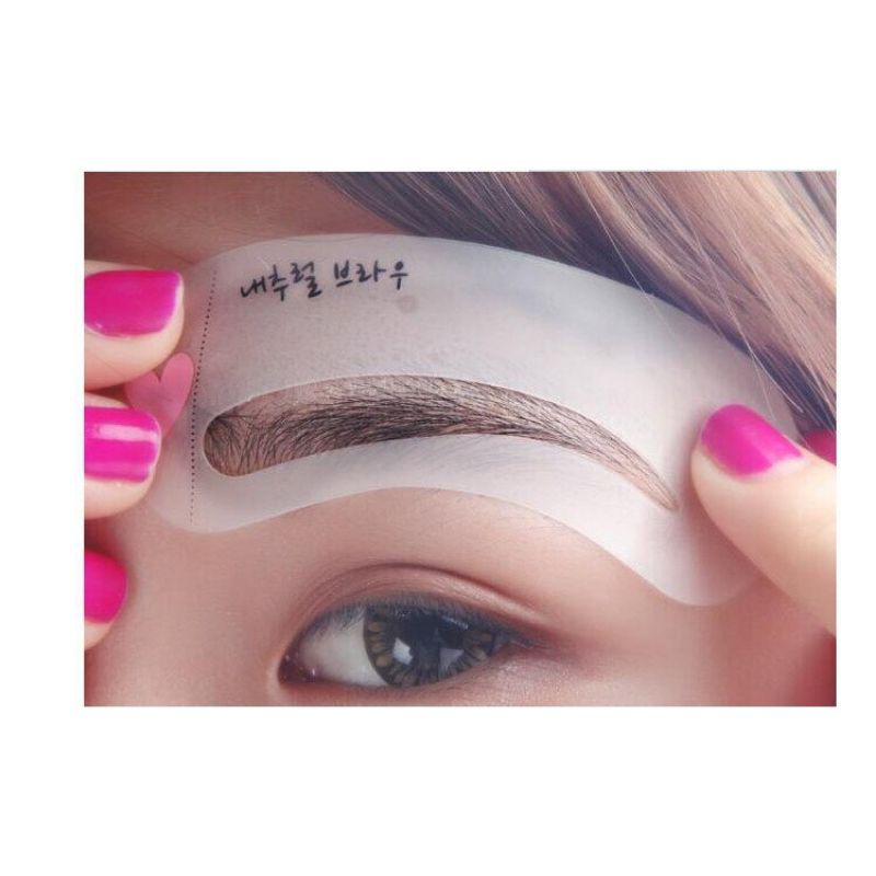 Cetakan Alis Mini Brow Class Isi 3 Pola Cetak Alis / pencetak alis / cetakan alis / mini brow class