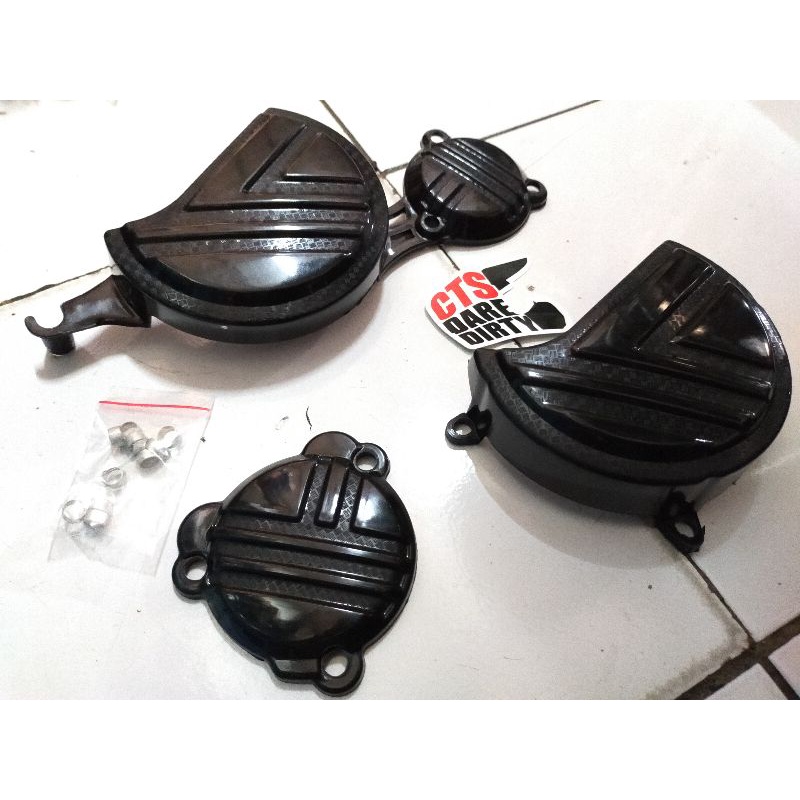 Cover Mesin Samping KLX DTracker 150