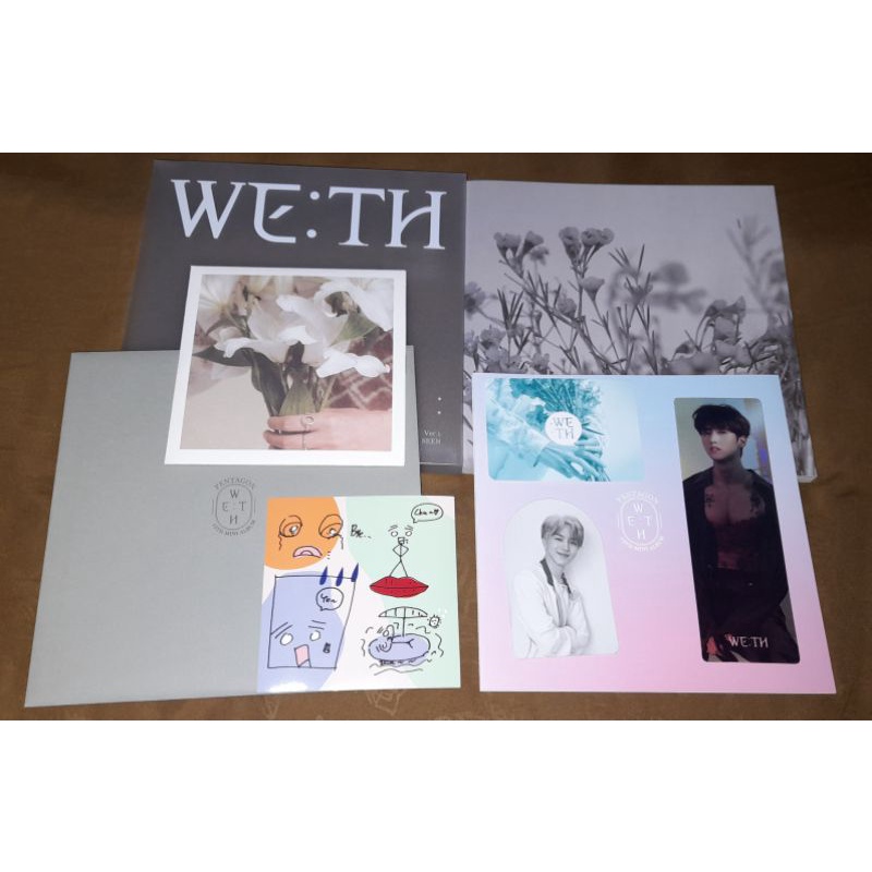 Unsealed Album Pentagon WE:TH Seen Ver. (Kino, Yeoone, Hui, Wooseok, Shinwon)