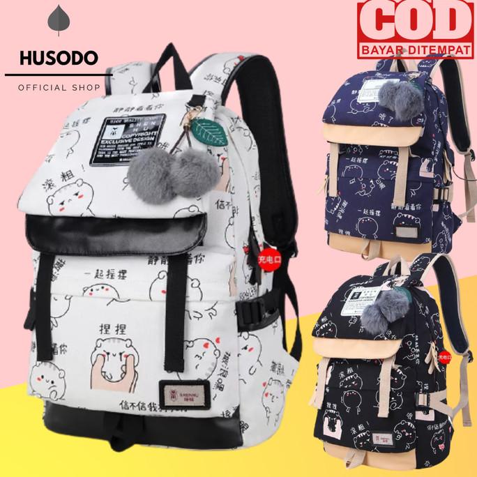 TAS ANAK SEKOLAH PEREMPUAN BTS TAS RANSEL BTS TAS GENDONG ANAK CEWEK