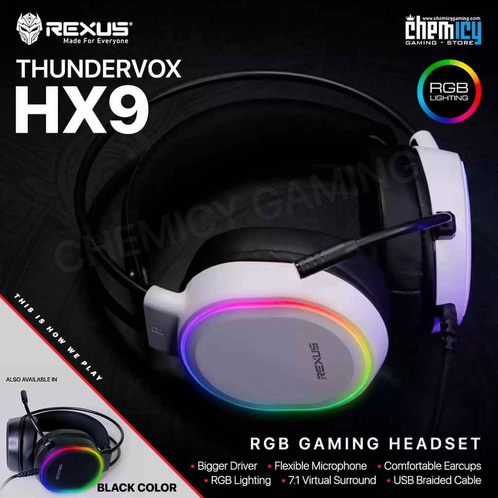 Rexus Thundervox HX9 RGB Gaming Headset