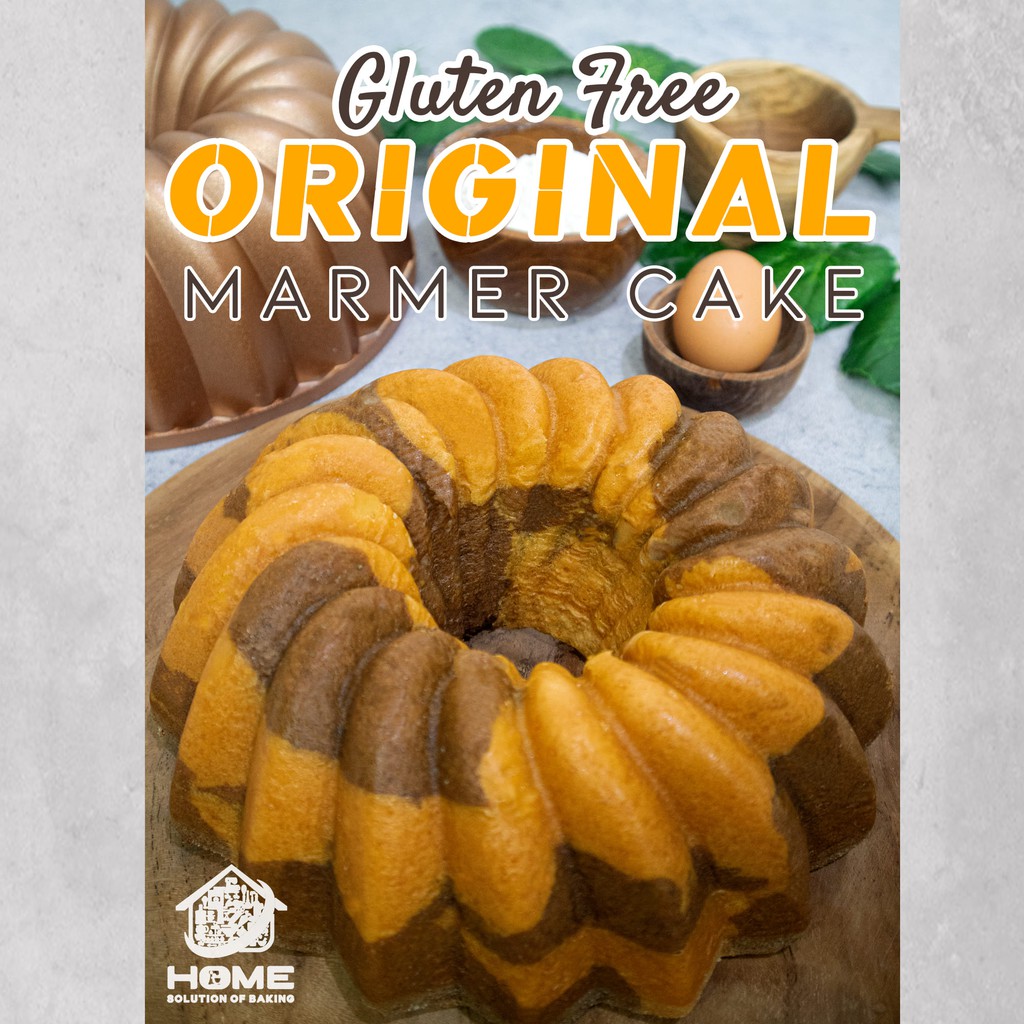 

Camilan Sehat dan Enak - Gluten Free Original Marmer Cake