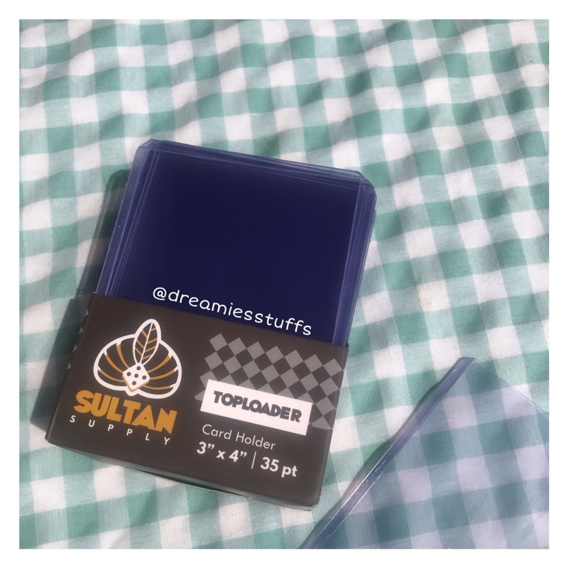 

(Dream) Sultan supply toploader card holder premium 3”x4”/ 35pt ( toploder photocard kpop versi premium)