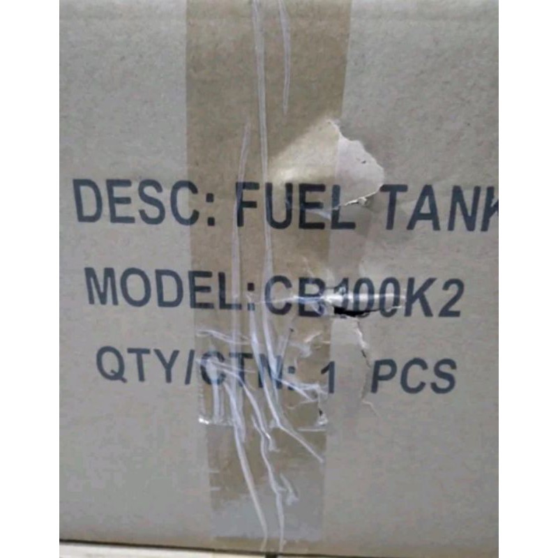 FUEL TANK TANGKI BENSIN CB K2 WARNA HITAM