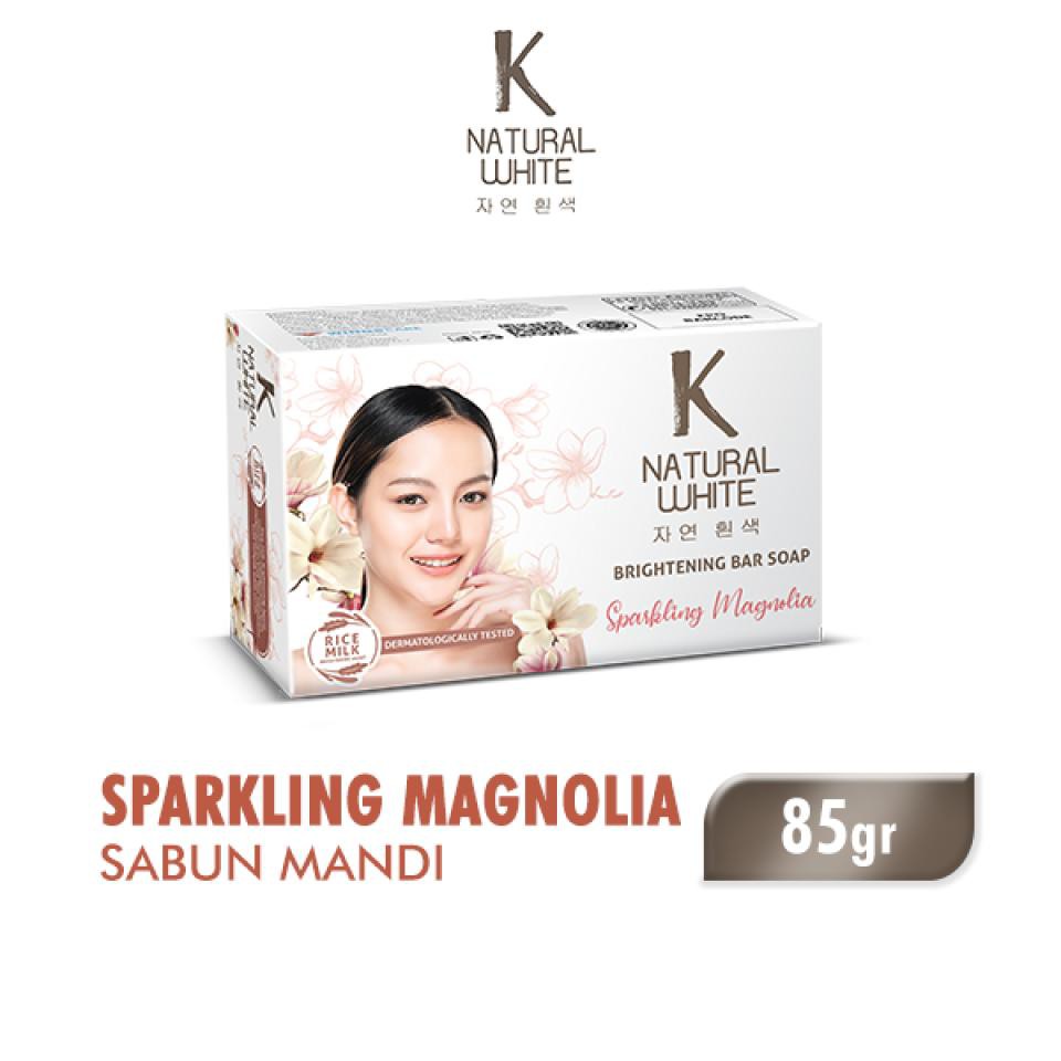 Jual K Natural White Sabun Mandi Batang Magnolia 85GR Shopee Indonesia