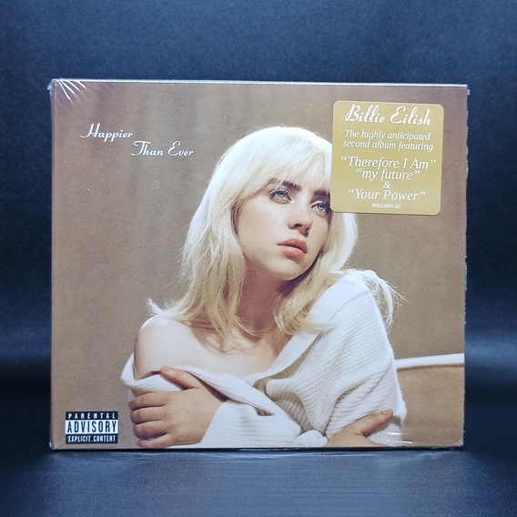 CD BILLIE EILISH - HAPPIER THAN EVER IMPORT CD ORIGINAL