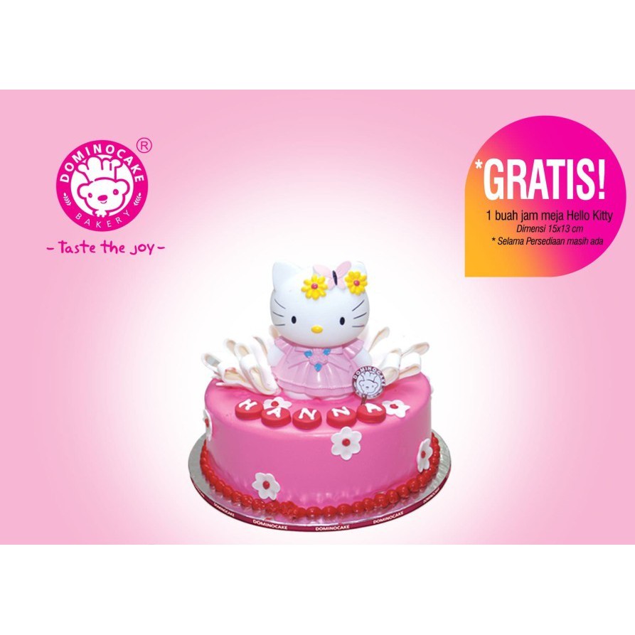 

Kue ulang tahun - Hello Kitty - Funny Kitty Cake- Dominocake