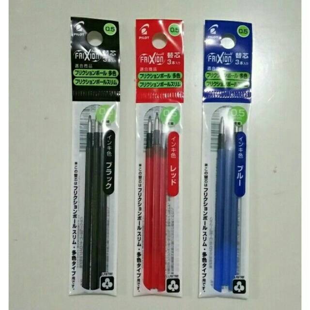 

REFILL PULPEN FRIXION CLICKER 3 IN 1 WARNA SAMA 1 SET / 3 PCS