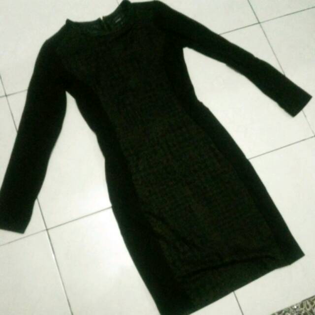 Dress hitam mango