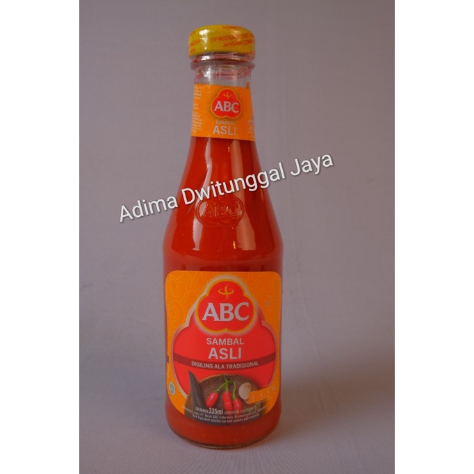 ABC Sambal Asli Botol 335ml