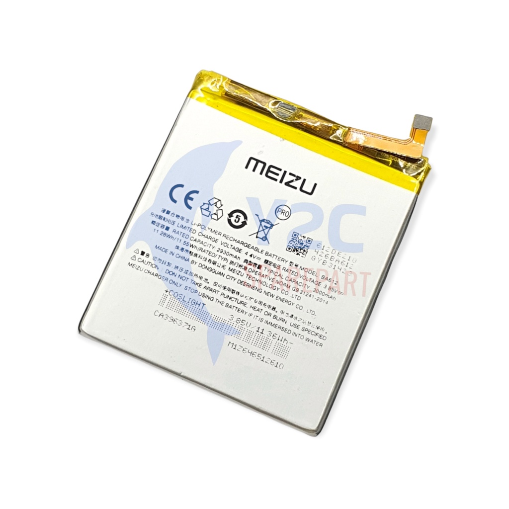 BATERAI MEIZU M5S / BA612 ORIGINAL OEM / BATRE / BATERE / BATRAI / BATREI / BATU