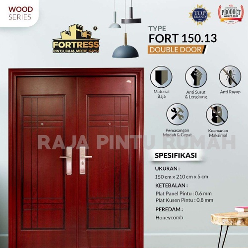 Pintu Rumah Pintu Baja Pintu Utama Pintu Kamar Pintu baja Fortress Pintu Motif Kayu pintu minimalis 